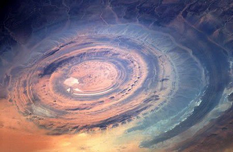 Око Сахары (Eye of the Sahara), Мавритания