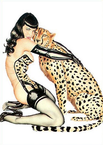 Оливия де Берардинис. Женщина и кошка