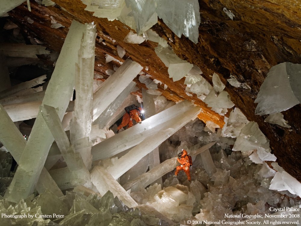 Кристальная пещера гигантов (Crystal Cave of the Giants), Мексика