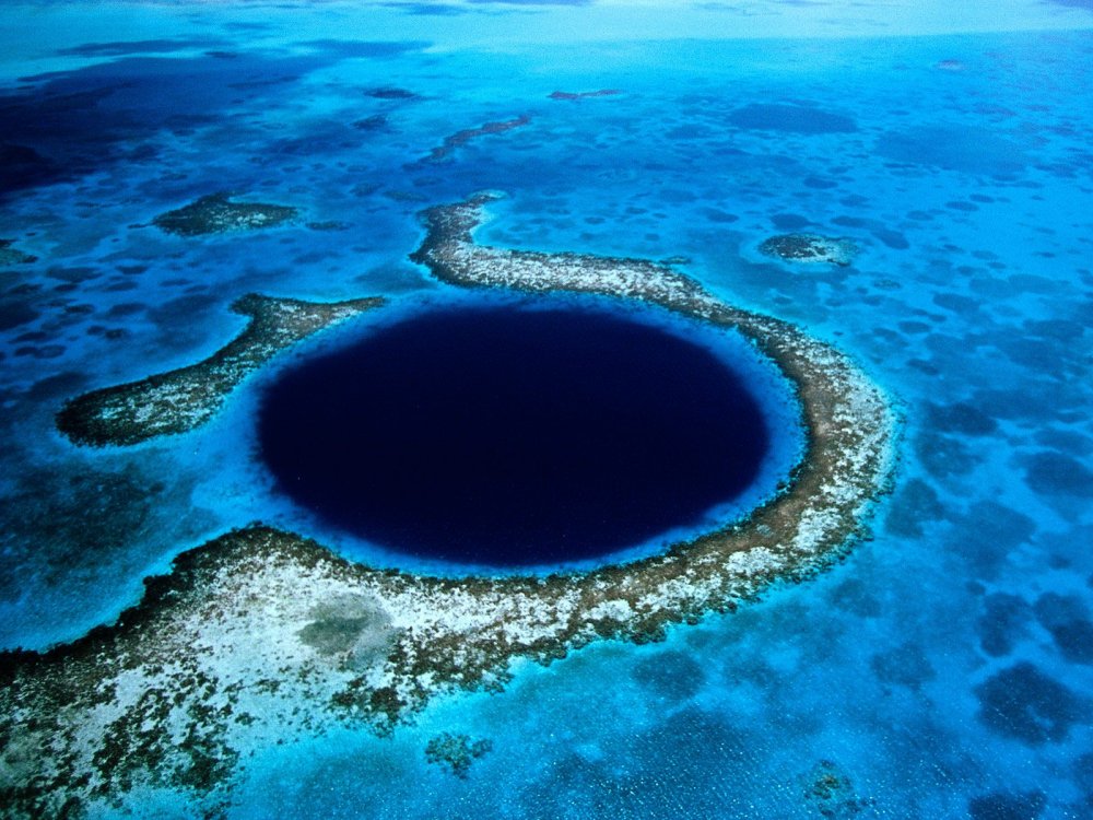 Большая голубая дыра (Great Blue Hole), Белиз